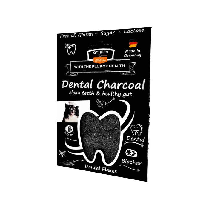 QCHEFS Dental Charcoal -hiutaleet