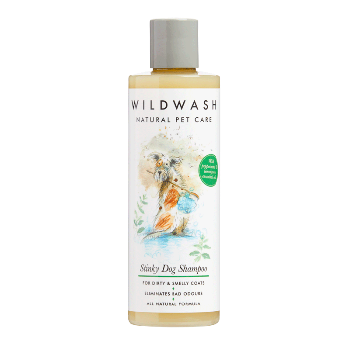 Haisevan koiran Shampoo WildWash PET 250ml